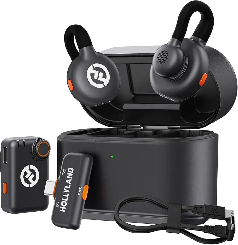 Hollyland Lark M2S with USB-C to Lightning